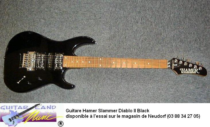 Guitare Hamer Slammer Diablo II Black